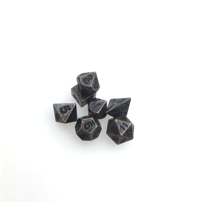 RPG Dice DND قابل حمل کوچک بادوام مینیاتوری غیر سمی GST چند منظوره