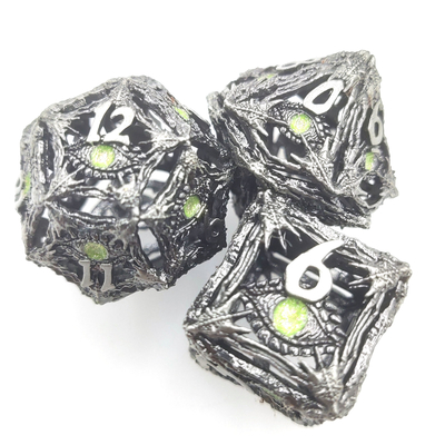 تاس RPG چندمنظوره عملی ضد سایش با دست سنباده دقیق DND