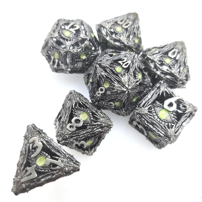 تاس RPG چندمنظوره عملی ضد سایش با دست سنباده دقیق DND