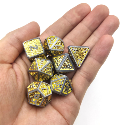 کارت Pokemon عمده فروشی Glow Polyhedral تراشه سیاه تاس Sets Polyhedral