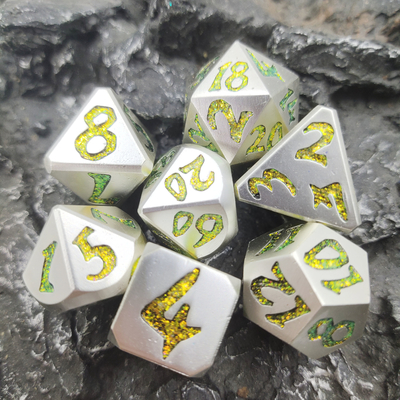 تاس RPG تاسISO9001 تاس چندوجهی مینی رنگ‌آمیزی RPG Dice بدون بو