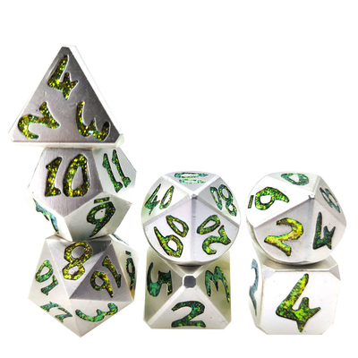 تاس RPG تاسISO9001 تاس چندوجهی مینی رنگ‌آمیزی RPG Dice بدون بو