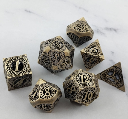 Back To Metal Dice Set Kusalukono Multi Facial COC DND RPG Dice دسته بندی شده توسط: