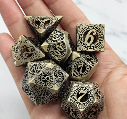 Back To Metal Dice Set Kusalukono Multi Facial COC DND RPG Dice دسته بندی شده توسط: