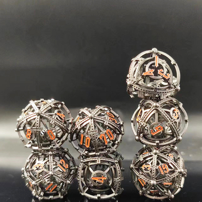 صدا مروارید RPG فلزی سوراخ کید مجموعه DND Cisu 16mm صاف
