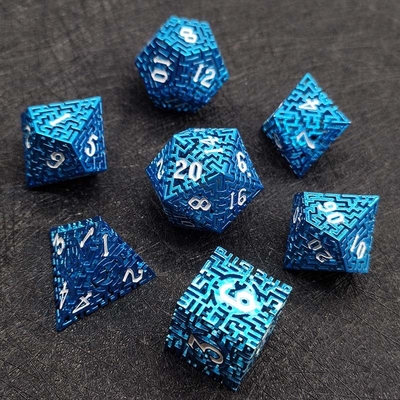 مجموعه کاشی های فلزی لابراتوار Hollow Maze DND Krusu's Call RPG Multi Faceted
