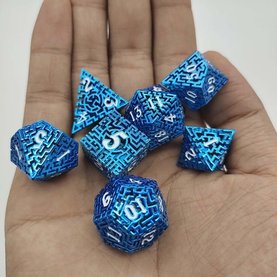 مجموعه کاشی های فلزی لابراتوار Hollow Maze DND Krusu's Call RPG Multi Faceted
