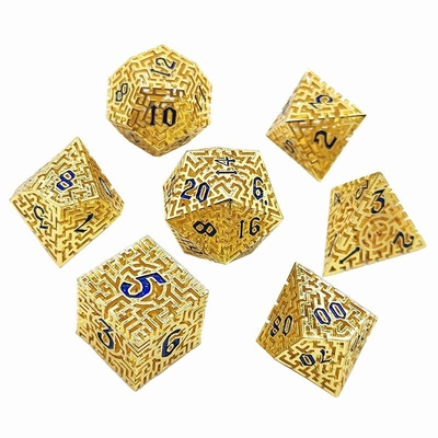 مجموعه کاشی های فلزی لابراتوار Hollow Maze DND Krusu's Call RPG Multi Faceted