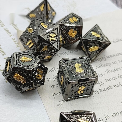 شمشير فلزي RPG کاز دست پوليش شده Cruzu Dungeon And Long DND#