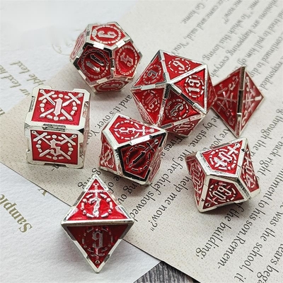 شمشير فلزي RPG کاز دست پوليش شده Cruzu Dungeon And Long DND#