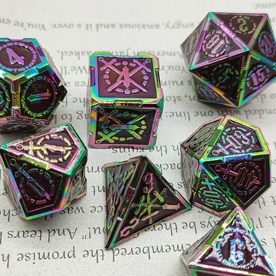 شمشير فلزي RPG کاز دست پوليش شده Cruzu Dungeon And Long DND#