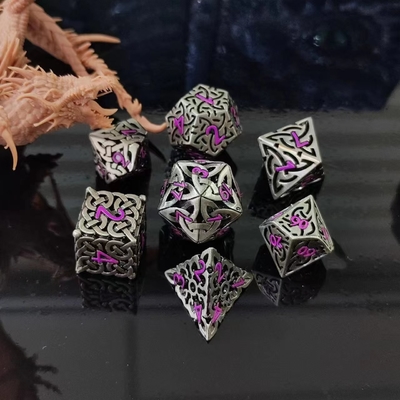 بازي تخته اي ديوانه اي DND RPG فلزي کليد اژدها و زیرزمين شهر