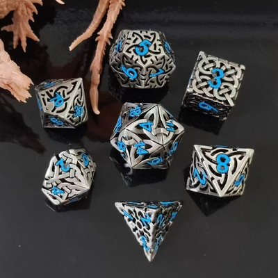 بازي تخته اي ديوانه اي DND RPG فلزي کليد اژدها و زیرزمين شهر