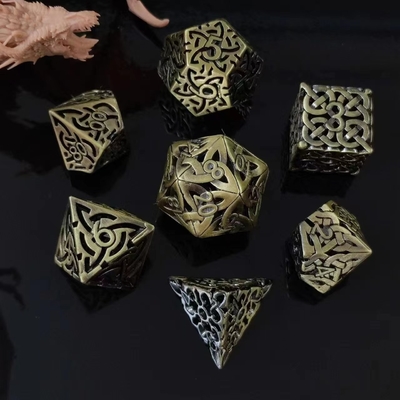 بازي تخته اي ديوانه اي DND RPG فلزي کليد اژدها و زیرزمين شهر