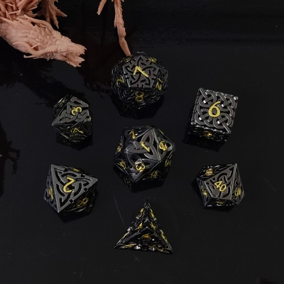 بازي تخته اي ديوانه اي DND RPG فلزي کليد اژدها و زیرزمين شهر