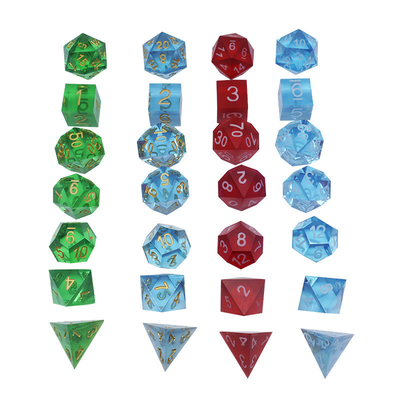 مواد رزین چند رنگی مجموعه کاشی#Rpg#Dnd#Coc شفاف