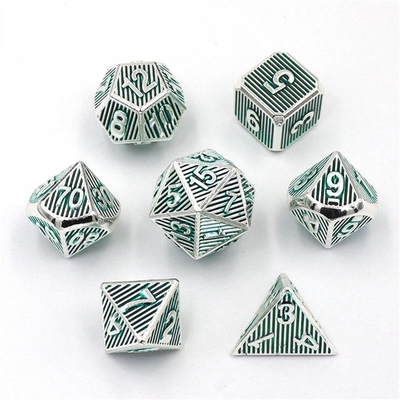 بازي ديسکتوب متريکيک فلزي چند چهره Dnd Rpg Coc رنگ برنز