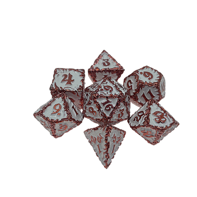 بازی میز کاربری White Tree Vine Metal Multi Face Dice