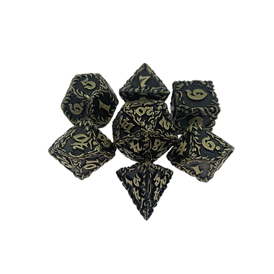 بازی میز کاربری White Tree Vine Metal Multi Face Dice