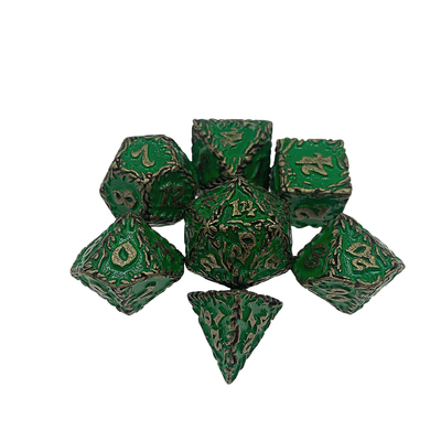 بازی میز کاربری White Tree Vine Metal Multi Face Dice