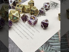 قاب مس رزین نقره ای شفاف رزین کید DND اژدها و زندان COC