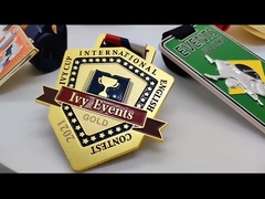 مدال فلزی ماراتن می تواند برای طراحی رایگان سفارشی شود